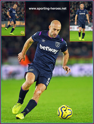 Pablo Zabaleta - West Ham United - Premier League Appearances