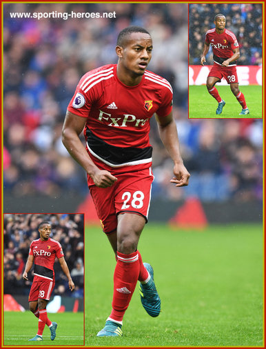 André CARRILLO - Watford FC - Premier League Appearances