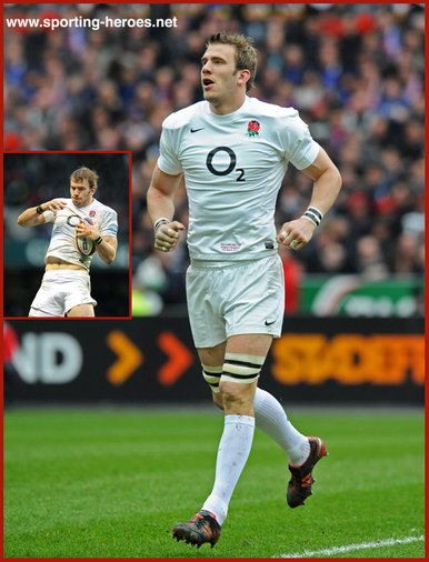 Tom Croft - England - International Rugby Union Caps.