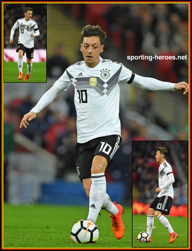 Mesut Ozil - Germany - 2018 World Cup Qualifying games.