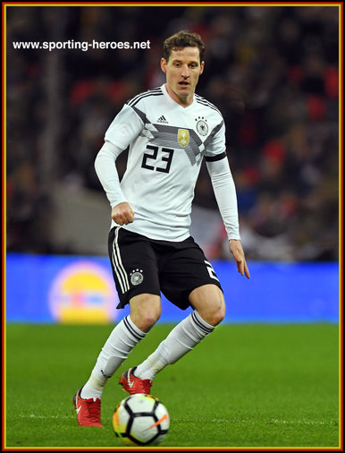 Sebastien Rudy - Germany - 2018 World Cup Qualifying games.