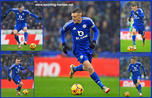 Jamie VARDY - Leicester City FC - League Appearances