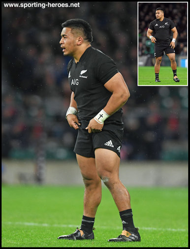 Asafo AUMUA - New Zealand - International Rugby Union Caps.