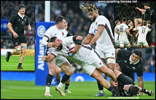 Scott BARRETT - New Zealand - International Rugby Union Caps.