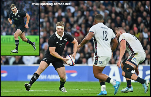 Sam CANE - New Zealand - International Rugby Union Caps.