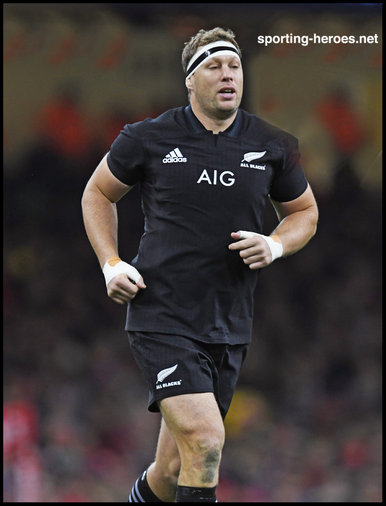 Wyatt Crockett - New Zealand - International Rugby Union Caps. 2016 - 2017