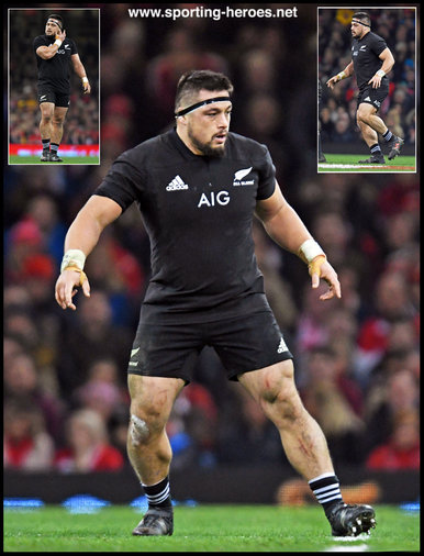 Kane HAMES - New Zealand - International Rugby Union Caps.