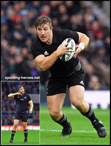 Nathan HARRIS - New Zealand - International Rugby Union Caps.