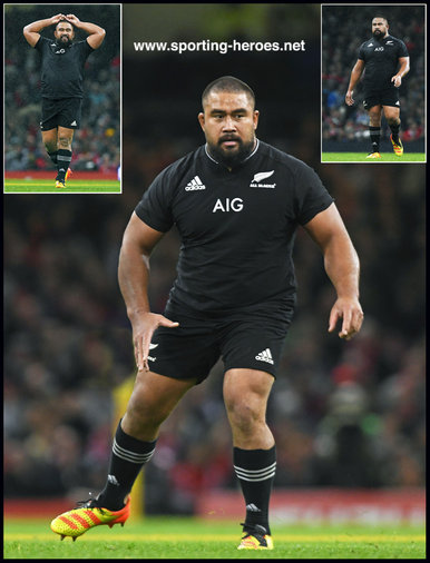 Nepo LAULALA - New Zealand - International Rugby Union Caps.