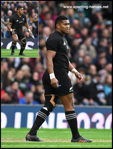 Waisake NAHOLO - New Zealand - International Rugby Union Caps.