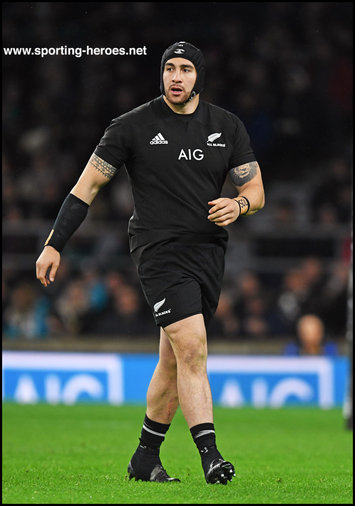 Jeffery TOOMAGA-ALLEN - New Zealand - International Rugby Union Caps.