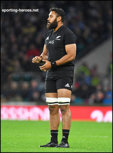 Patrick TUIPULOTU - New Zealand - International Rugby Union Caps.