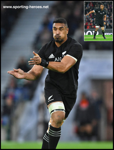 Jerome Kaino - New Zealand - International rugby caps. 2015 - 2017