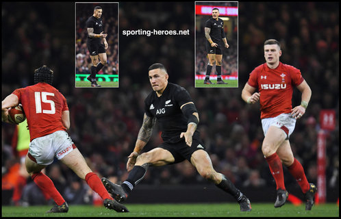 Sonny-Bill Williams - New Zealand - International rugby caps. 2015 - 2019