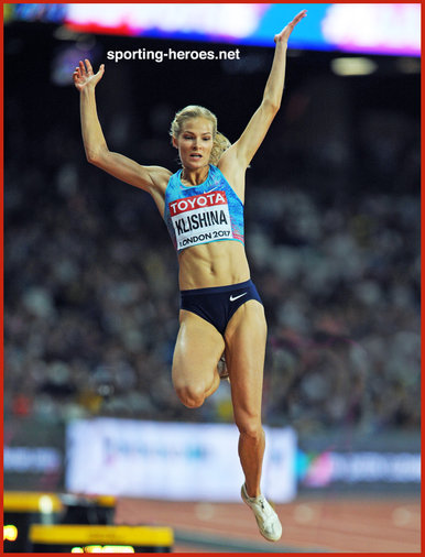 Darya KLISHINA - Russia - Silver medal at 2017 World Championships.