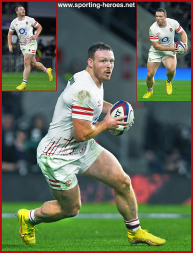 Sam SIMMONDS - England - International Rugby Union Caps.