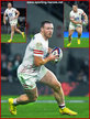 Sam SIMMONDS - England - International Rugby Union Caps.
