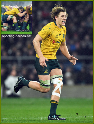 Ned HANIGAN - Australia - International Rugby Union Caps.
