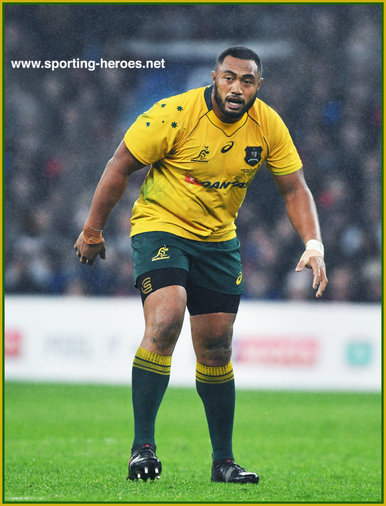 Sekope Kepu - Australia - International Rugby Union Caps. 2017-