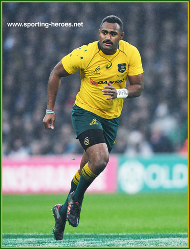 Tevita KURIDRANI - Australia - International Rugby Union Caps.