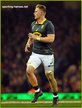 Dan du PREEZ - South Africa - International Rugby Union Caps.