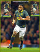 Siya KOLISI - South Africa - International Rugby Union Caps. 2013-2019