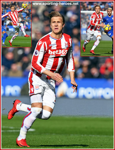 Moritz BAUER - Stoke City FC - League Appearances