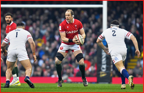 Alun-Wyn Jones - Wales - International Rugby Caps 2017-2023