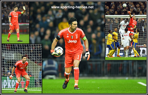 Gianluigi Buffon - Juventus - 2017/18 Champions League. Knock out games.