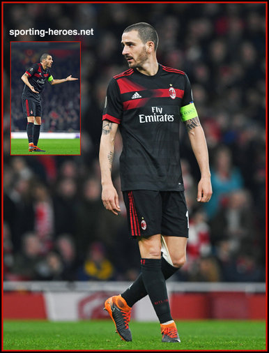 Leonardo Bonucci - Milan - Europa League 2017/2018.