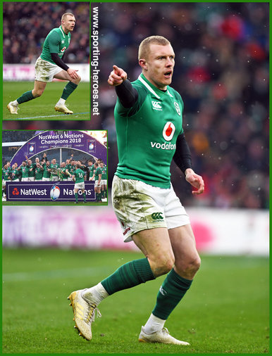 Keith Earls - Ireland (Rugby) - 2018 Grand Slam.