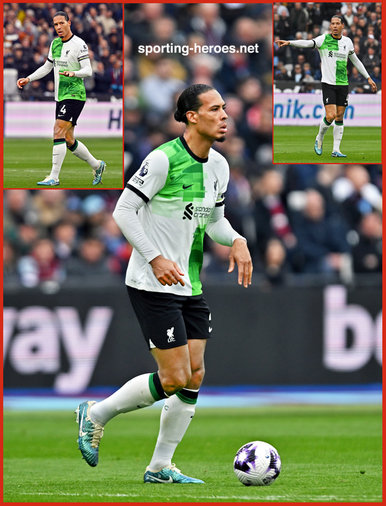 Virgil van DIJK - Liverpool FC - Premier League Appearances