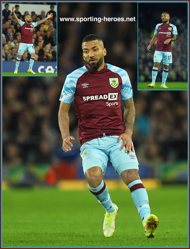 Aaron Lennon - Burnley FC - League Appearances