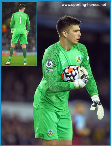 Nick POPE - Burnley FC - League Appearances