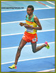 Selemon BAREGA - Ethiopia - 2nd in 3,000m at 2018 World Indoor Championships.