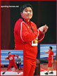 Lijiao GONG - China - Bronze medal at 2018 World Indoor Championships.