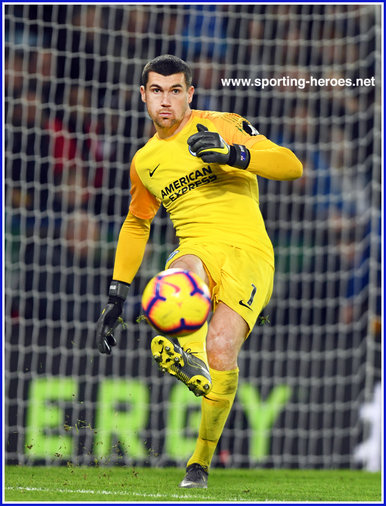 Mathew RYAN - Brighton & Hove Albion - League Appearances