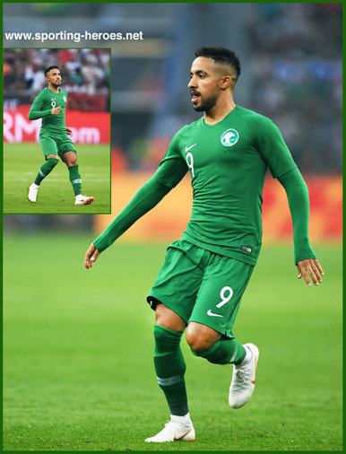 Hattan BAHEBRI - Saudi Arabia - 2018 FIFA World Cup games.