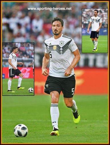 Mats HUMMELS - Germany - 2018 FIFA World Cup games.