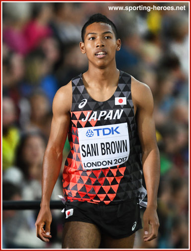 Abdul Hakim SANI BROWN - Japan - 7th in 200m at 2017 World Championships.
