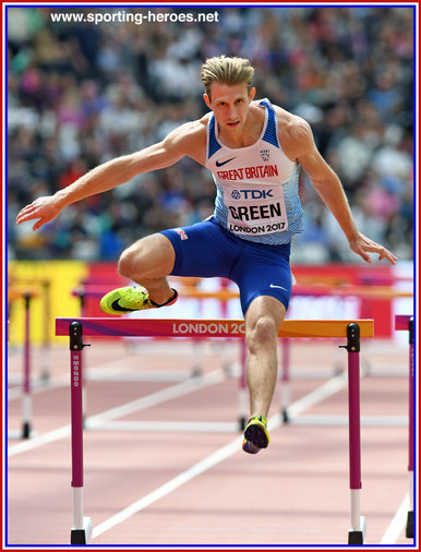 Jack GREEN - Great Britain & N.I. - Semi-finalist at 2017 World Championships in London.