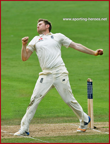 Liam DAWSON - England - Test record for England.