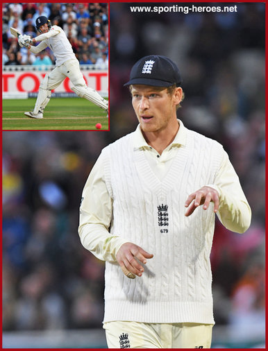 Tom WESTLEY - England - Test record for England.