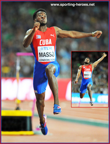 Maykel MASSO - Cuba - Fifth in long jump at 2017 World Championships.