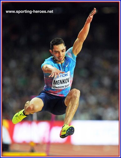 Aleksandr MENKOV - Russia - Long jump 4th place at 2017 World Championships.