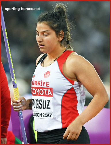 Eda TUGSUZ - Turkey - 5th in the javelin at the 2007 World Championships.