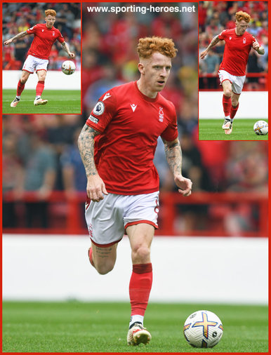 Jack Colback - Nottingham Forest - League Appearances