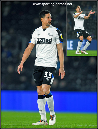 Curtis Davies - Derby County - League Appearances