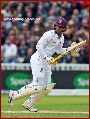 Kieran POWELL - West Indies - 2017 Three Test series in England.