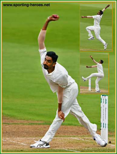 Jasprit BUMRAH - India - 2018 Test series against England.